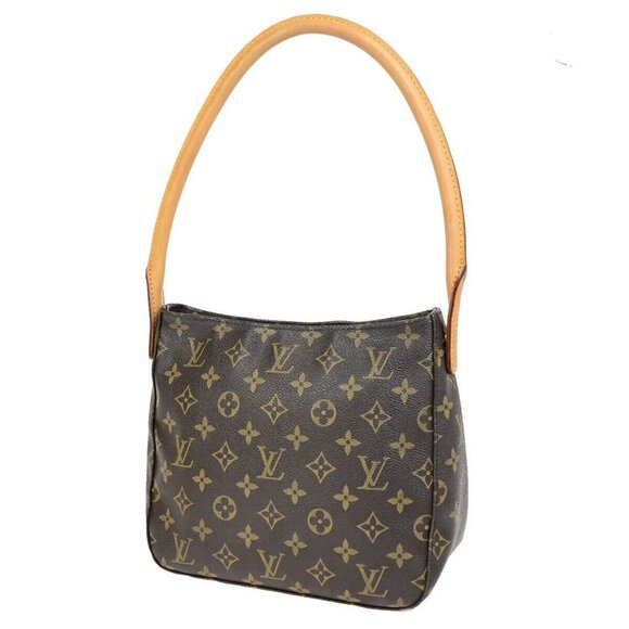 LOUIS VUITTON Looping MM Shoulder Bag Monogram Leather BN France - Picture 1 of 14